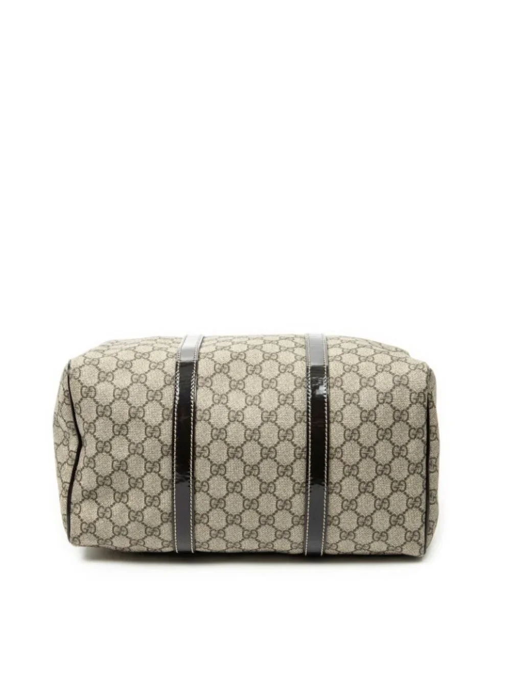 Gucci Midi Amboston Dark Brown Beige Supreme Canvas Handbag - Picture 6 of 10